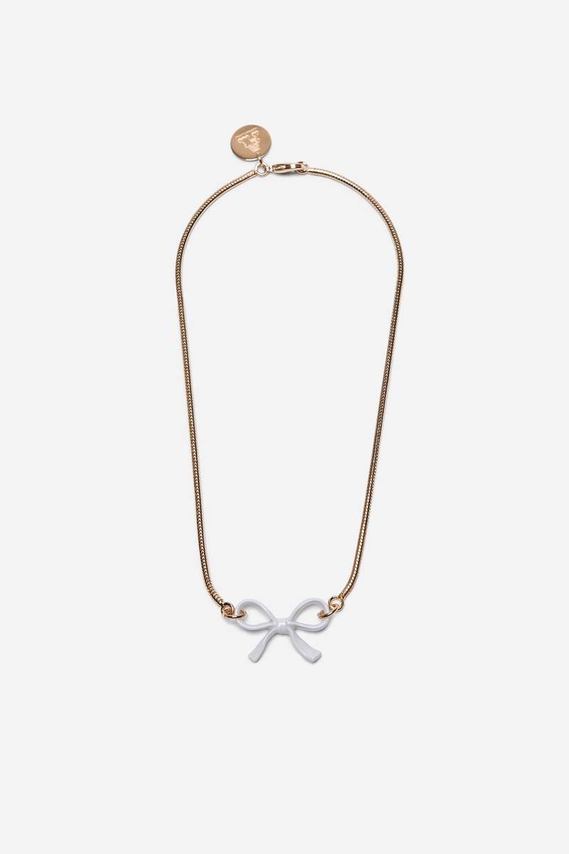 MATTER MATTERS Andres Gallardo Mini Bow Chain Choker