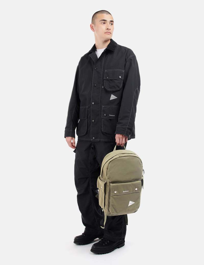 Barbour x And Wander Backpack - Khaki | Garmentory