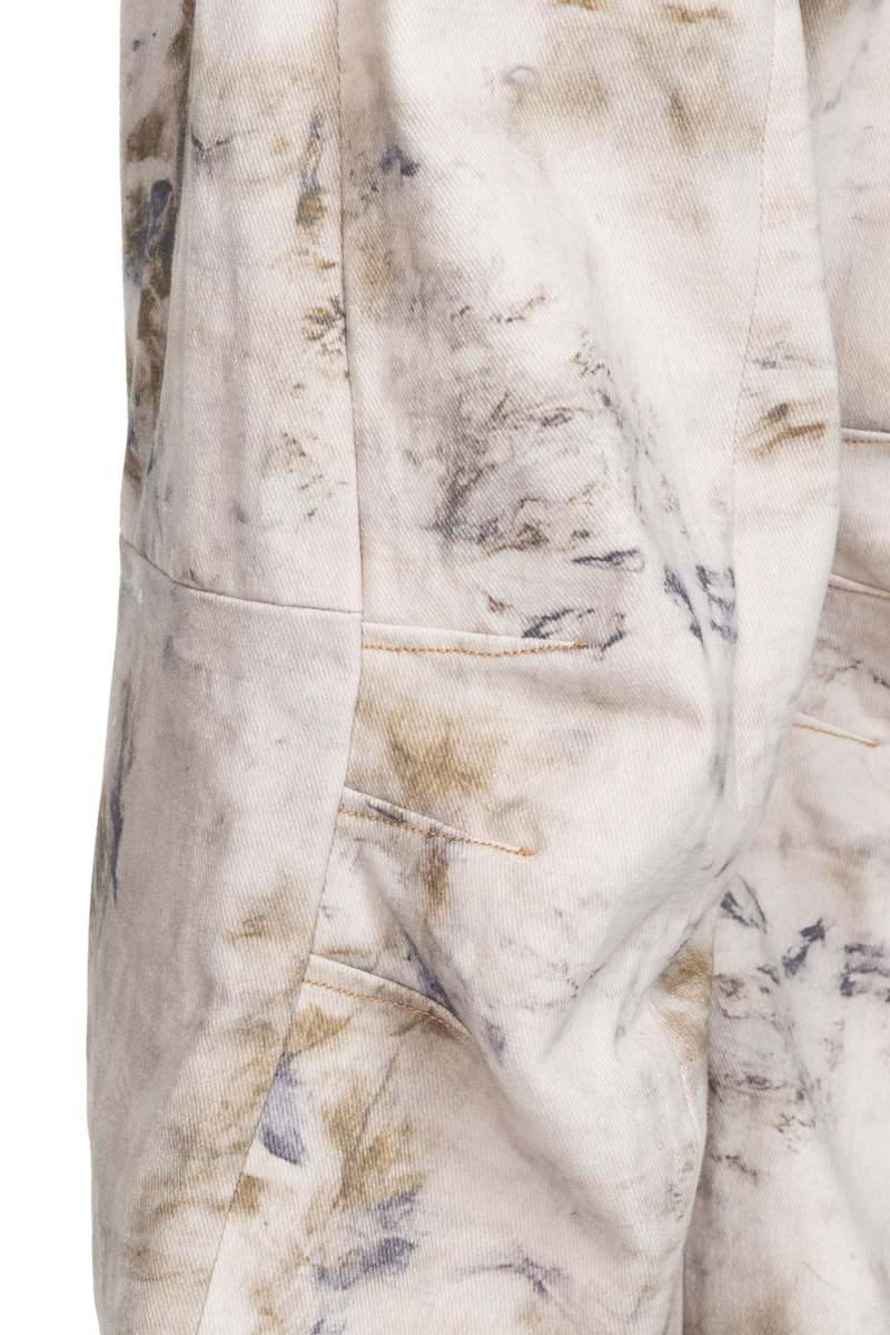 Peng Tai  Dyed Denim Alien Trousers