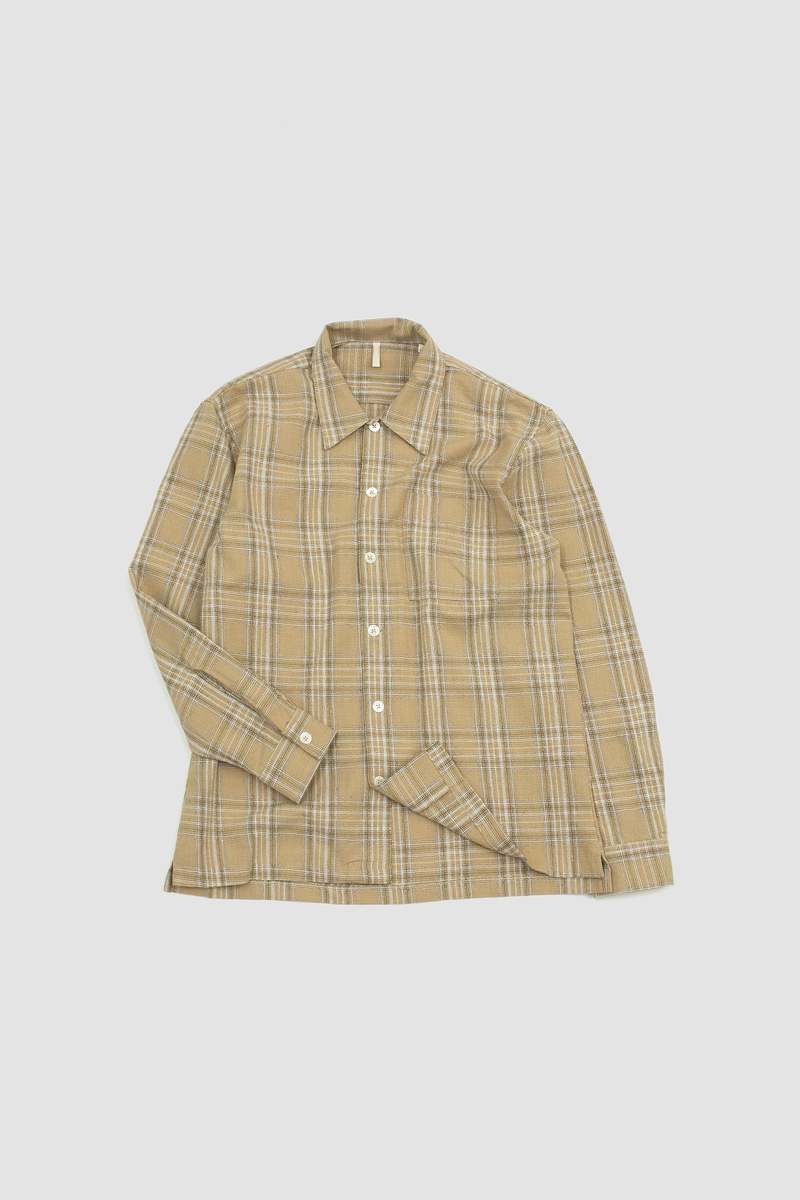 Sunflower Spacey LS Shirt - Khaki | Garmentory Sunflower サン