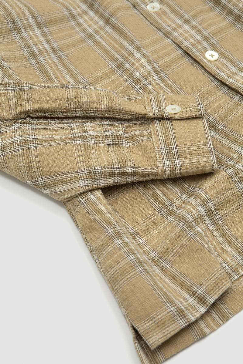 Sunflower Spacey LS Shirt - Khaki | Garmentory