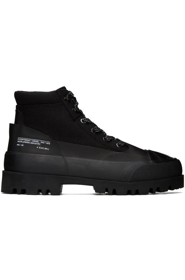 Diesel D Hiko BT X Boots - Black | Garmentory