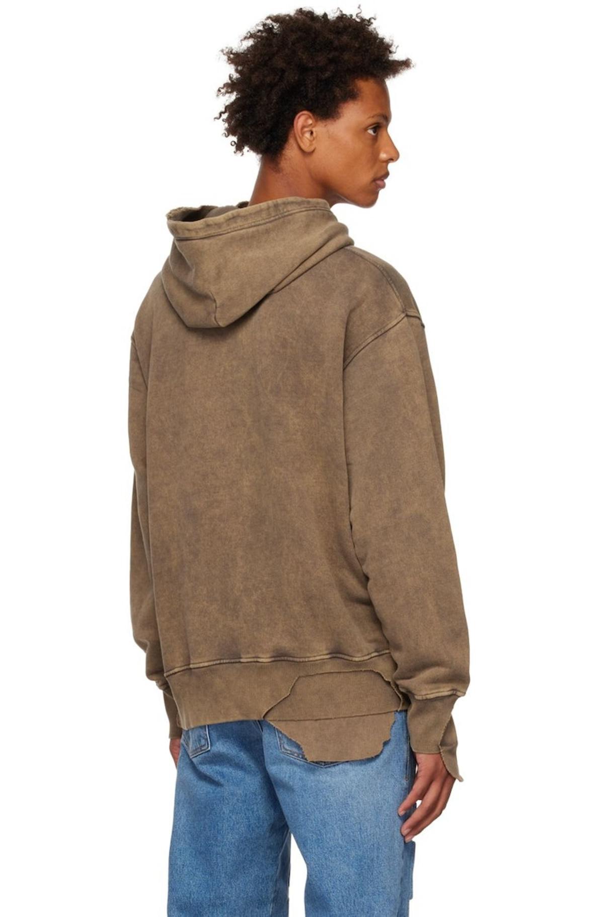 Diesel S-Topper Hoodie - Brown | Garmentory