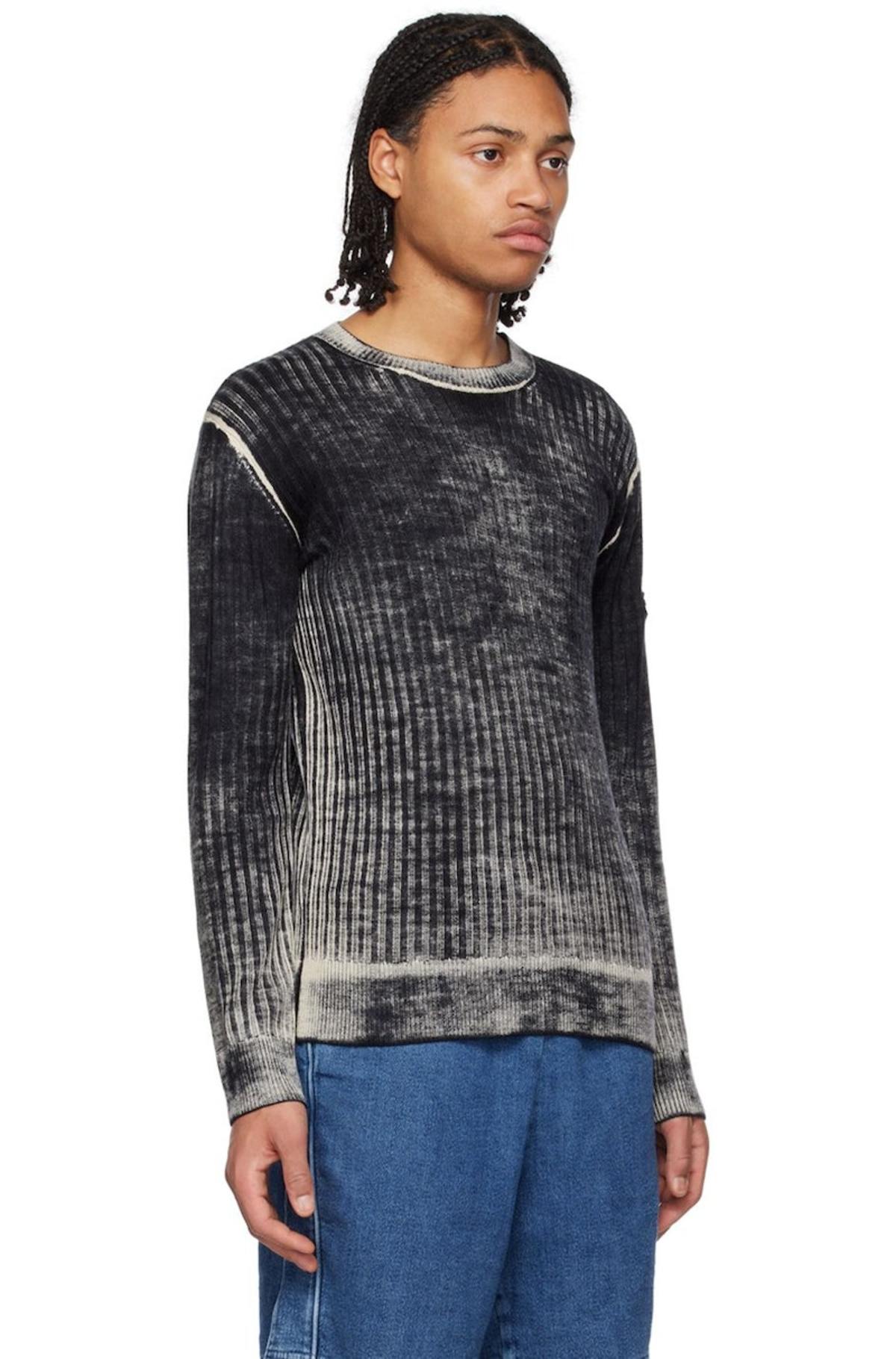 Diesel K Andelero Sweater - Black/OffWhite | Garmentory