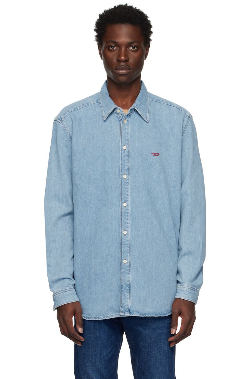 Diesel-D-Simply-Denim-Shirt--- Diesel-D-Simply-Denim-Shirt---