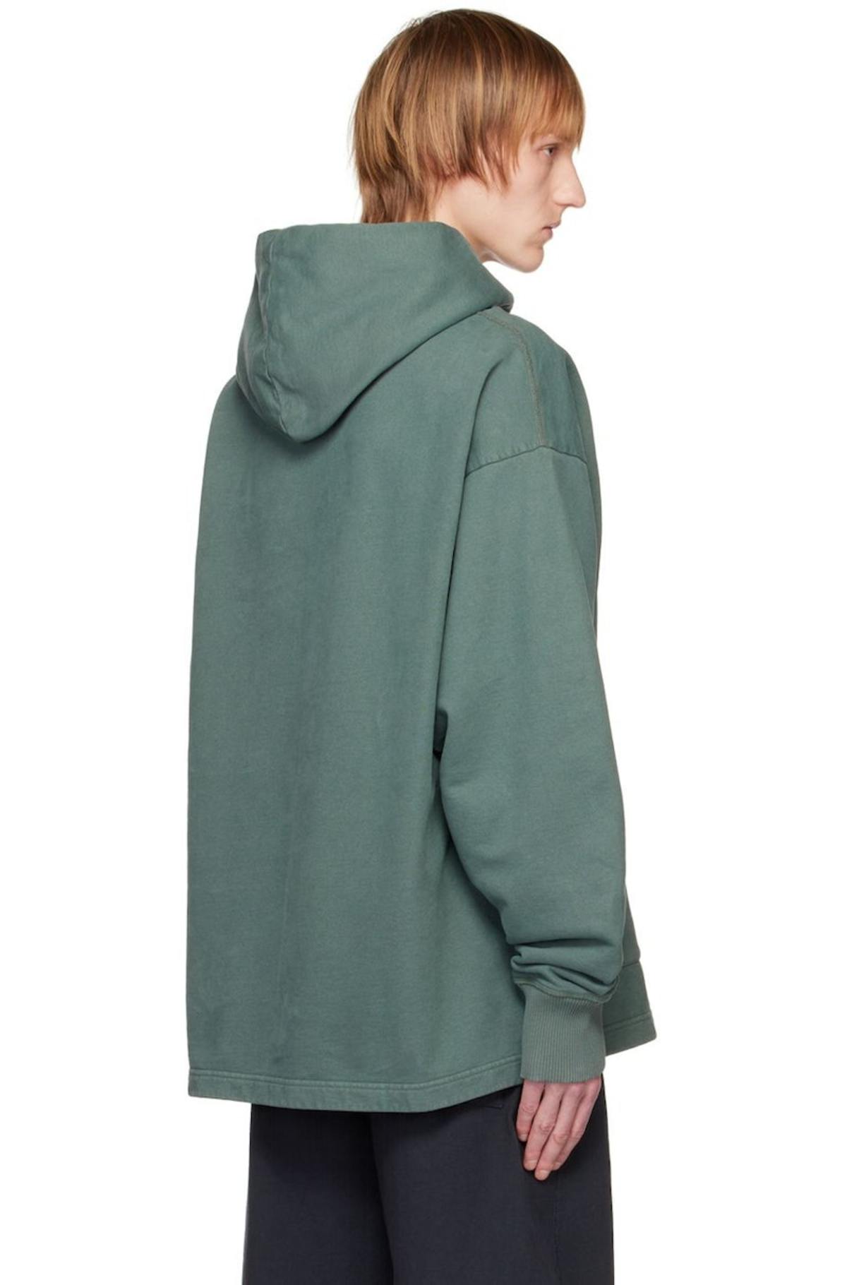 国内発送☆ACNE STUDIOS☆HOODIE/GREEN Acne-Studios-Printed-Hoodie---