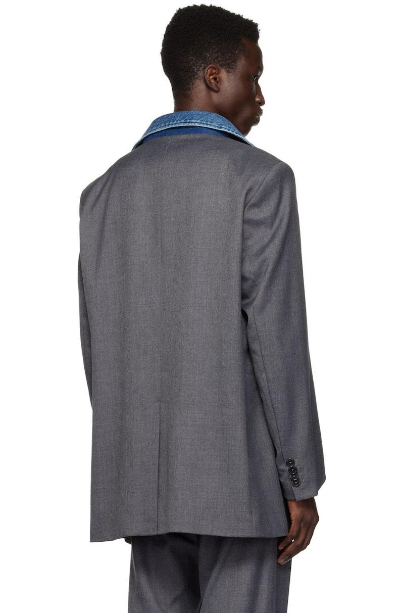 ディーゼル　DIESEL J-ABBAS SINGLE-BREASTED Diesel J Abbas Blazer - Gray | Garmentory