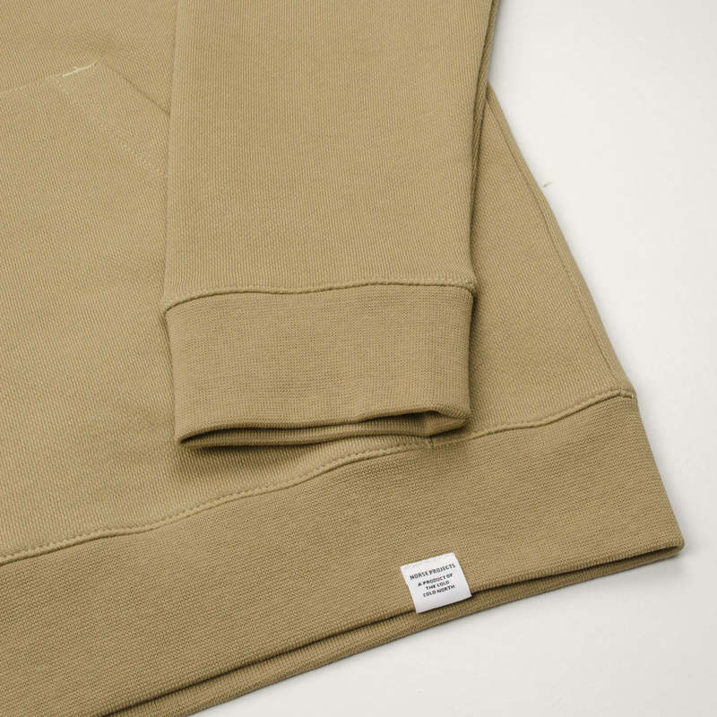 Norse Projects Vagn Classic Hoodie - Utility Khaki