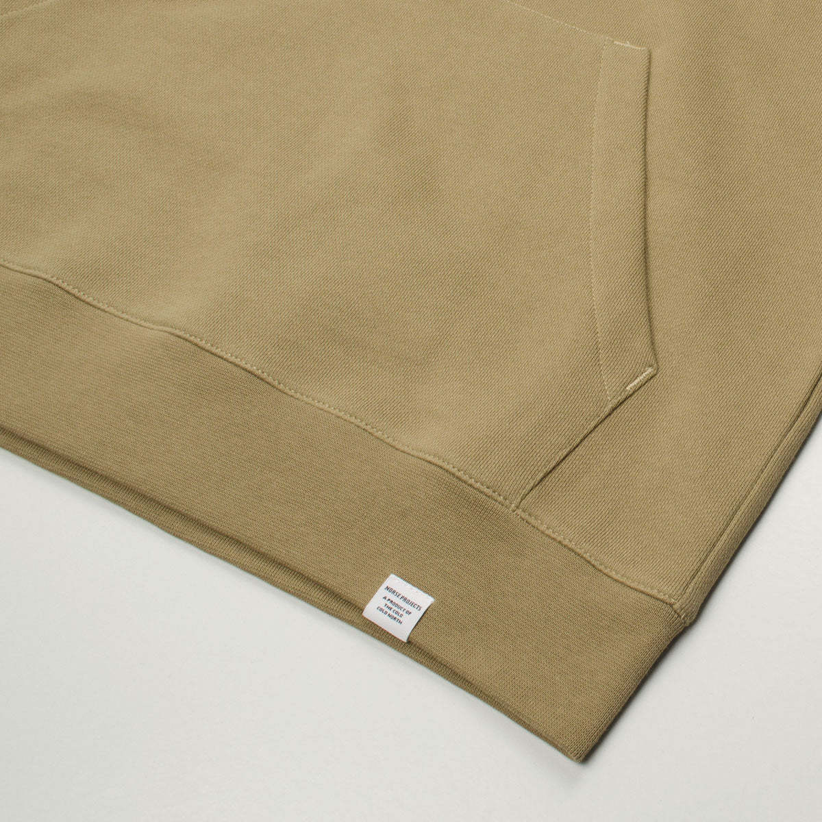 Norse Projects Vagn Classic Hoodie - Utility Khaki - Image 5 of 7