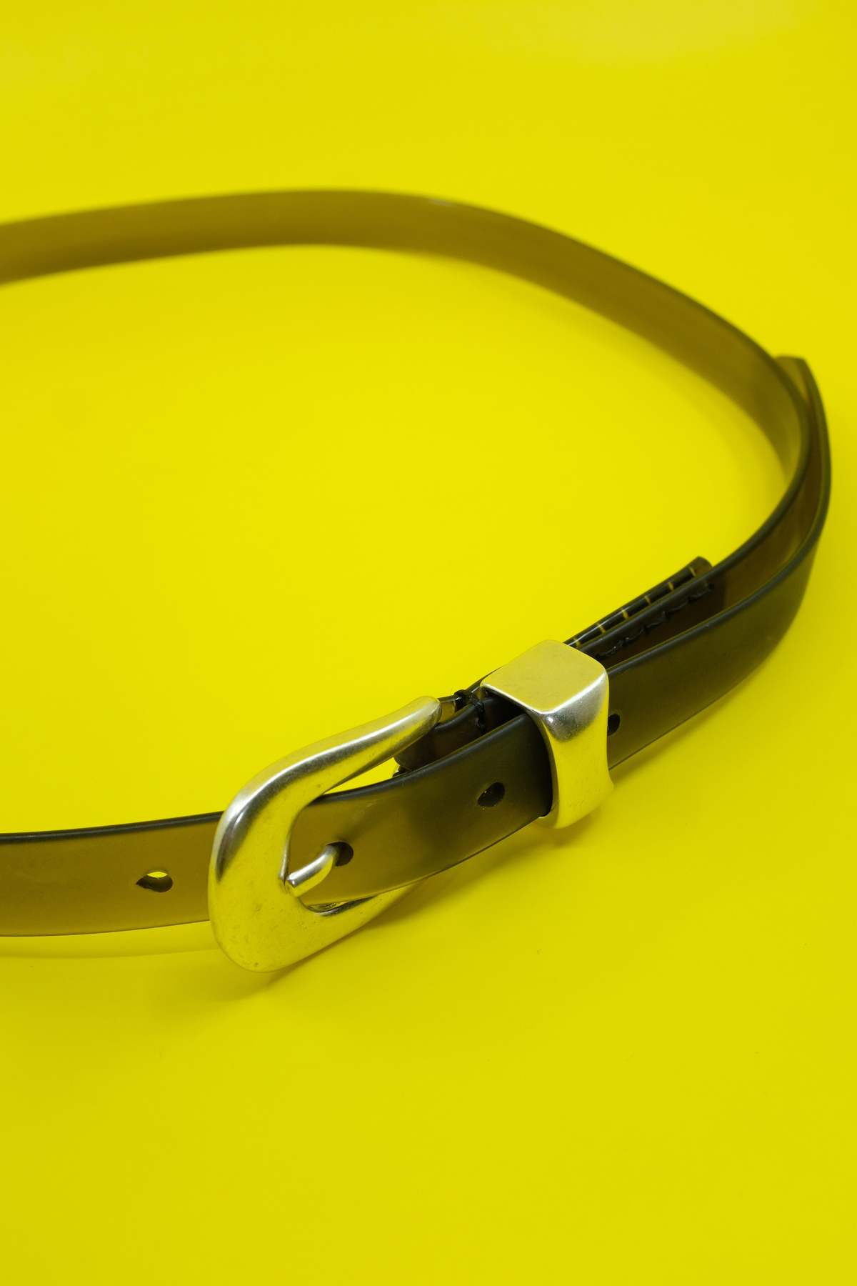 ★人気★ Our Legacy Belt 2cm Shadow Rubber Our Legacy - 2 CM Belt Shadow Rubber
