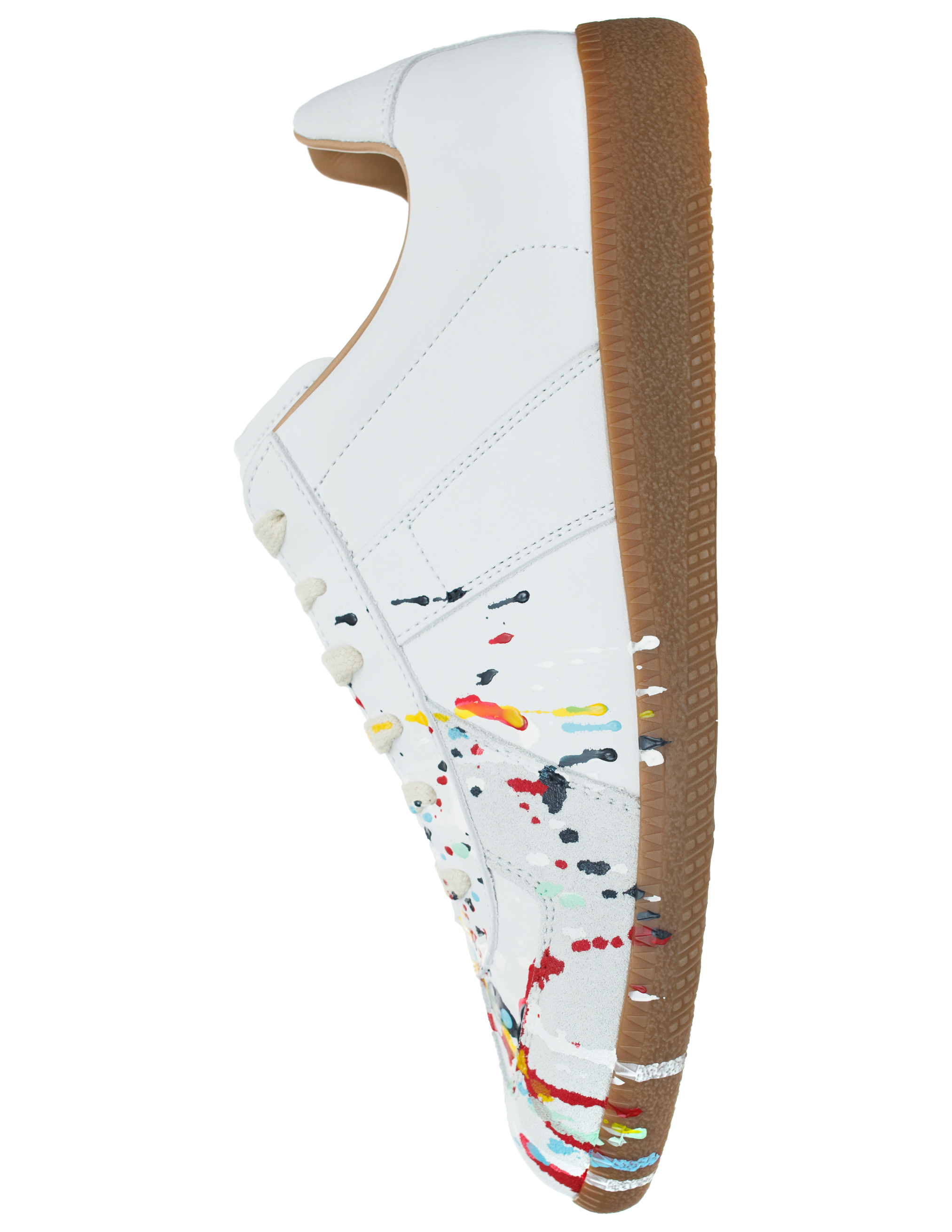 Maison Margiela Replica Painter Splatter Sneakers - White