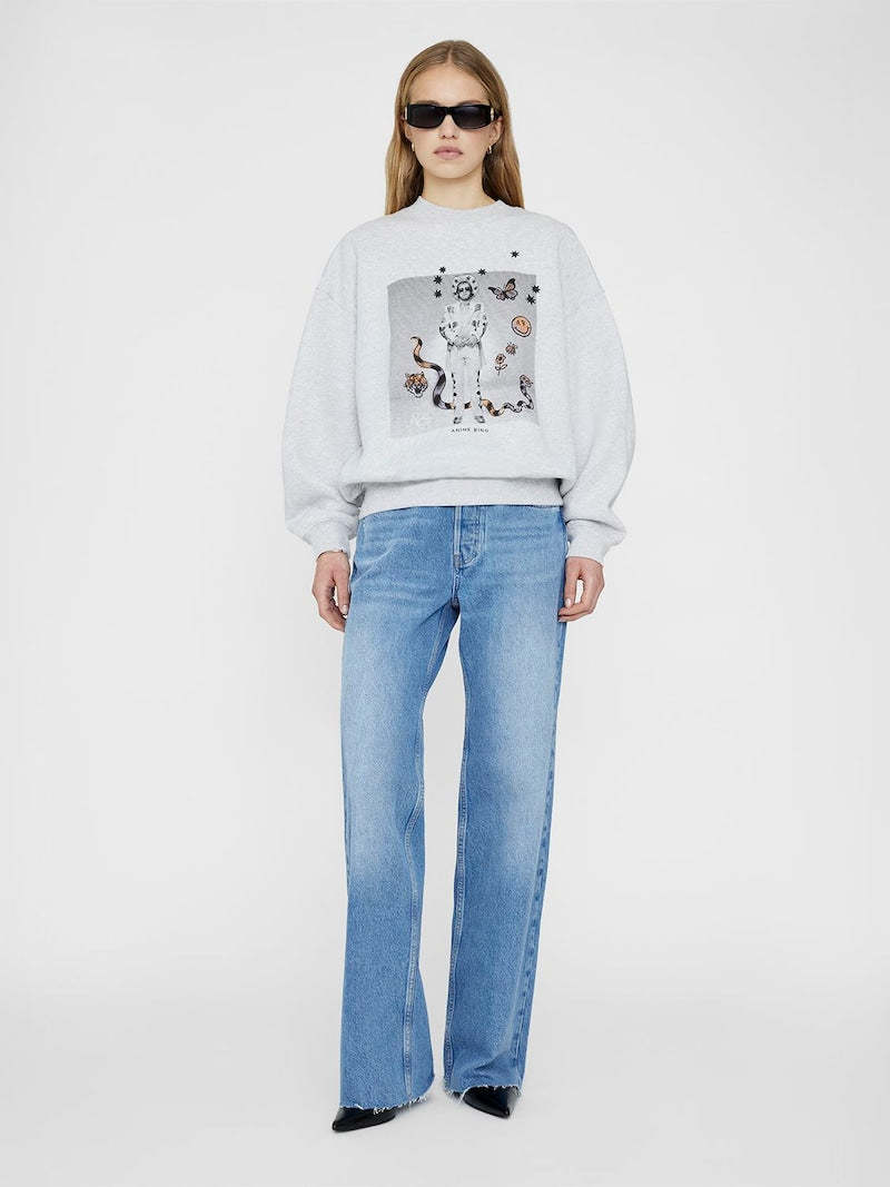 Anine Bing x TO x IScreamColour Jaci Sweatshirt - Elton John