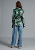 Rag & Bone Cleo Shirt - Green Multi Floral - Thumbnail 2