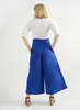 Meg Round Pocket Pant - Royal - Thumbnail 3