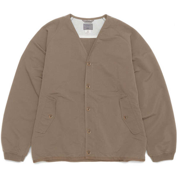 Nanamica ALPHADRY Cardigan - Taupe | Garmentory