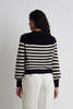 Eleven Six Isla Cardi - Navy/White Stripe - Thumbnail 2
