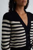 Eleven Six Isla Cardi - Navy/White Stripe - Thumbnail 3