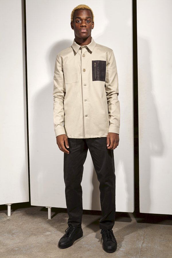 Basus STRAIGHT OVERSHIRT FICELLE Basus STRAIGHT OVERSHIRT FICELLE