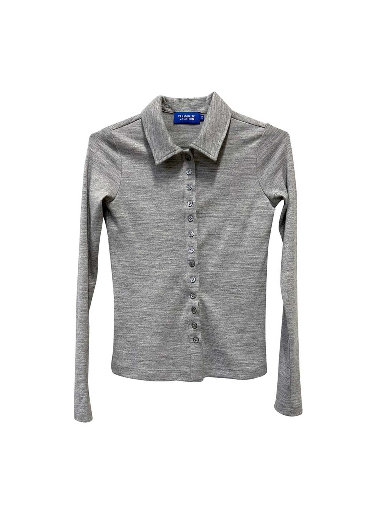 permanent vacation Daily Cardigan - Silver Marle - Image 4 of 4