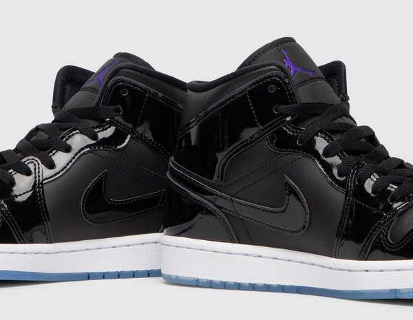 Jordan 1 Mid SE - Black/Dark Concord/White | Garmentory