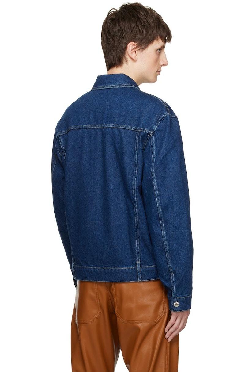 Nanushka Boyce Denim Jacket Eco Indigo Garmentory