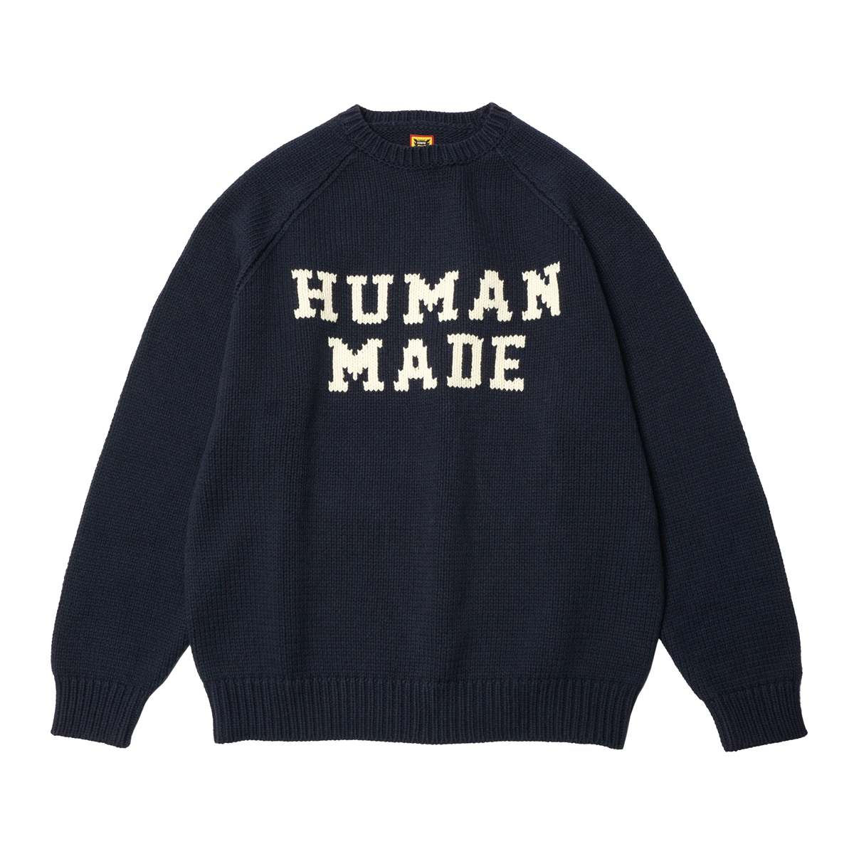 BEAR RAGLAN KNIT SWEATER 