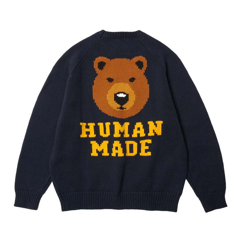 HUMAN MADE RAGLAN SLEEVE KNIT ニット 【公式通販】