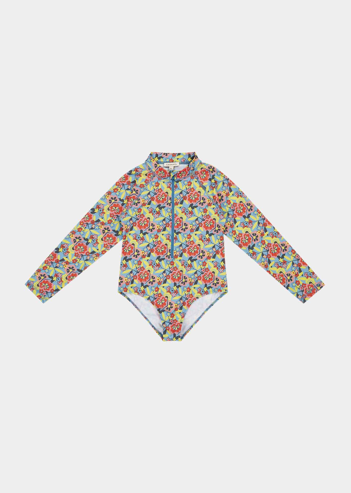 CARAMEL vintage floral print ワンピース　3y CARAMEL vintage floral print ワンピース 3y（Caramel Baby