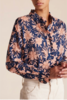 Leenie Rae Trovata Breezy Henley Blouse - Paloma Floral - Thumbnail 1
