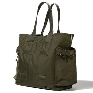 PORTER FORCE 2WAY TOTE BAG / OLIVE | Garmentory