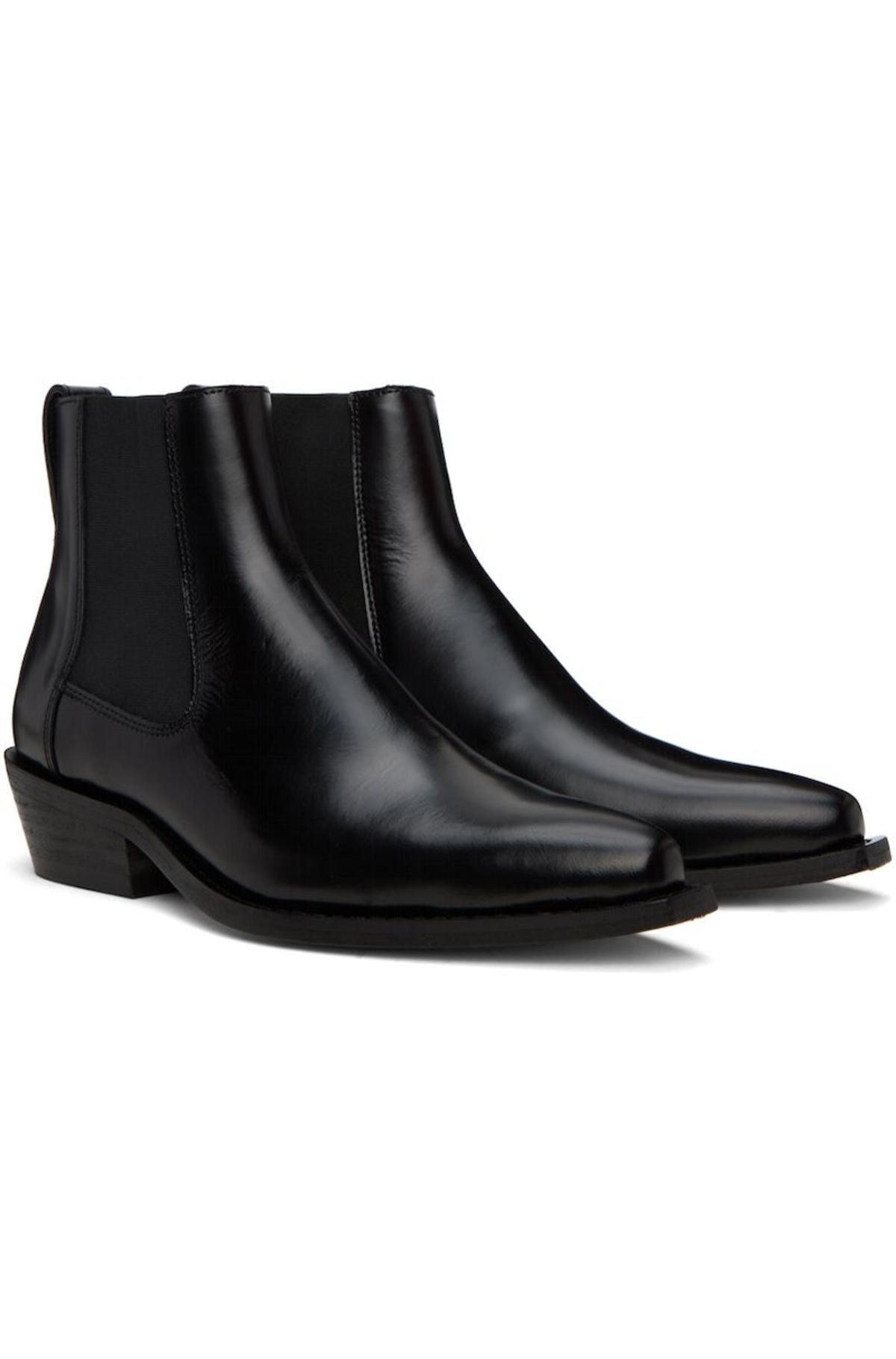 Our Legacy Cyphre Chelsea Boots - Black | Garmentory