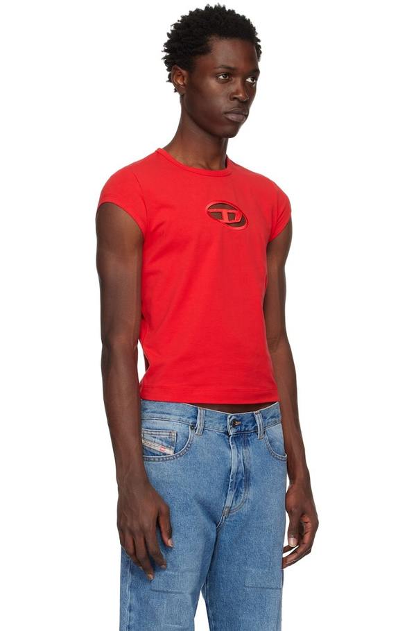 Diesel T-Angie T-Shirt - Red | Garmentory