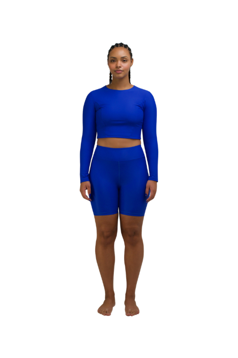 hauslabel HA 006 LONG SLEEVE CROPPED TOP - GILLY