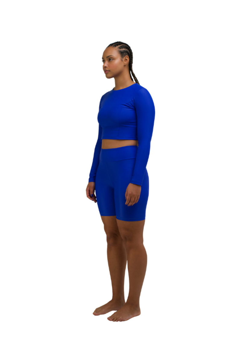 hauslabel HA 006 LONG SLEEVE CROPPED TOP - GILLY