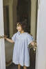 Louise Misha Marla Dress - Blue Stripe - Thumbnail 4