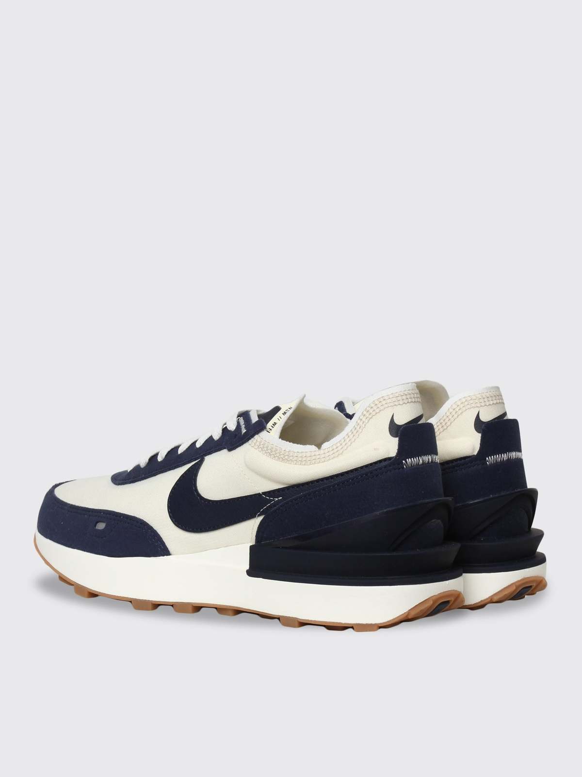 nike waffle one navy blue