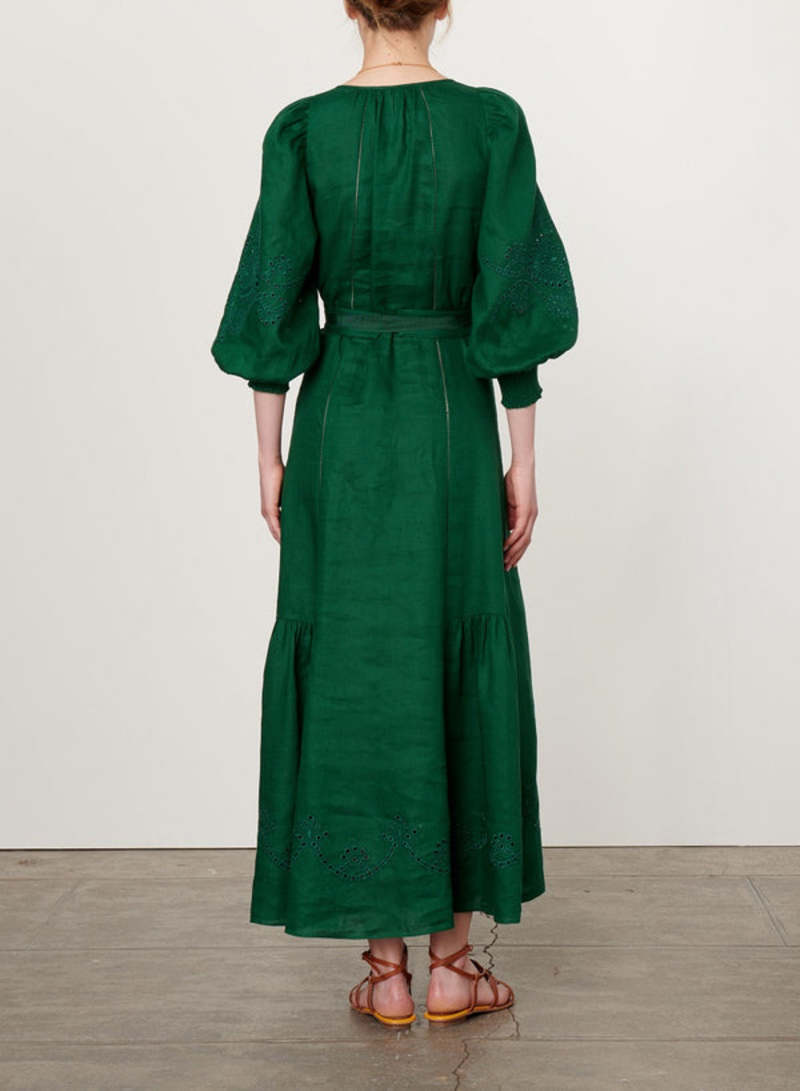 joie halter dress Soft Acadia Smocked Maxi Dress, S CH176 main image 0