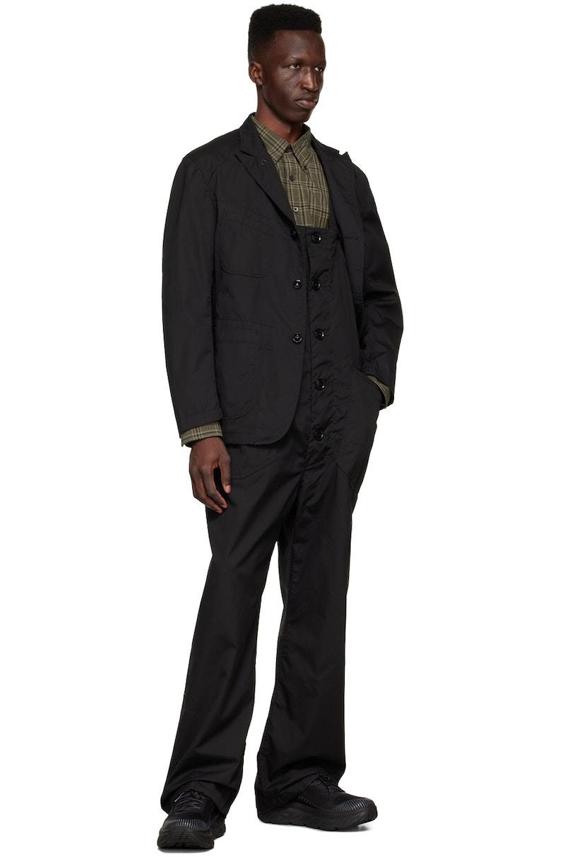 Engineered Garments Polyester Overalls - Black Poplin | Garmentory