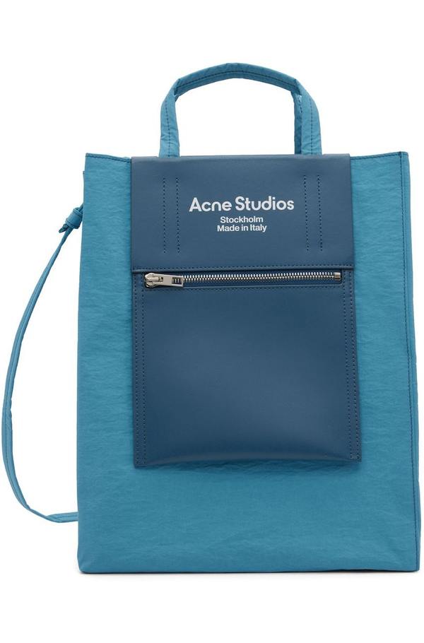Acne Studios スモール Papery Bakery トートバッグ Acne Studios Papery Tote - Blue | Garmentory