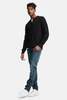 Rag and Bone   Classic Henley - Jet Black - Thumbnail 1