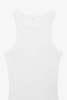 Anine Bing Eva Tank - White - Thumbnail 4