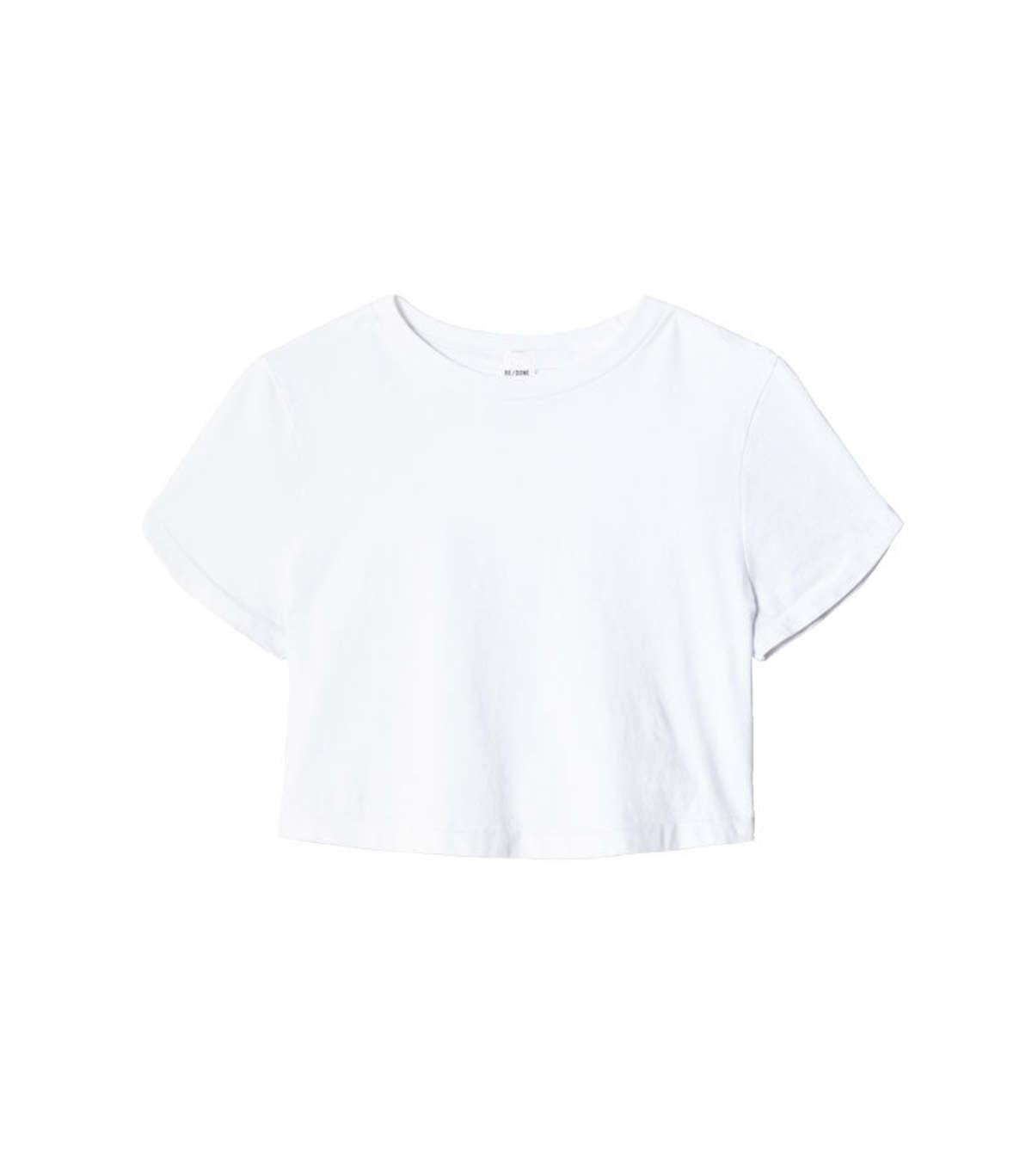 RE/DONE Micro Tee - Optic White - Image 1 of 6