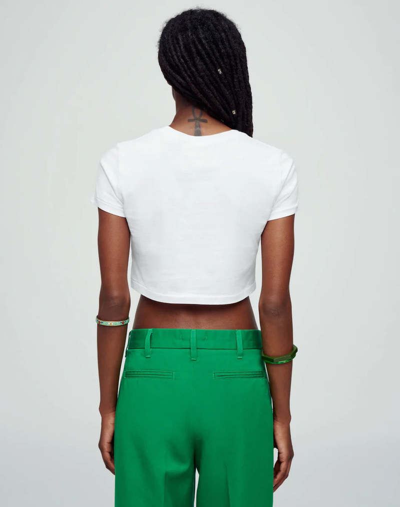 RE/DONE Micro Tee - Optic White