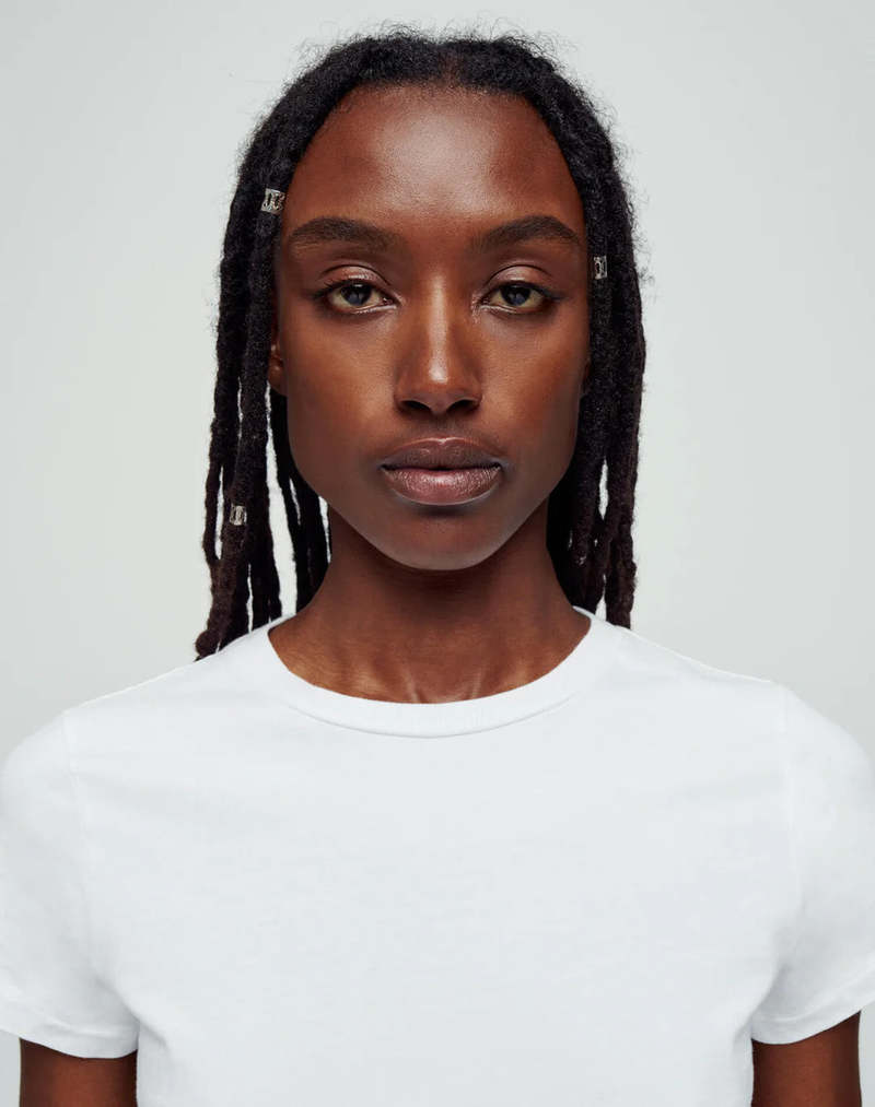 RE/DONE Micro Tee - Optic White