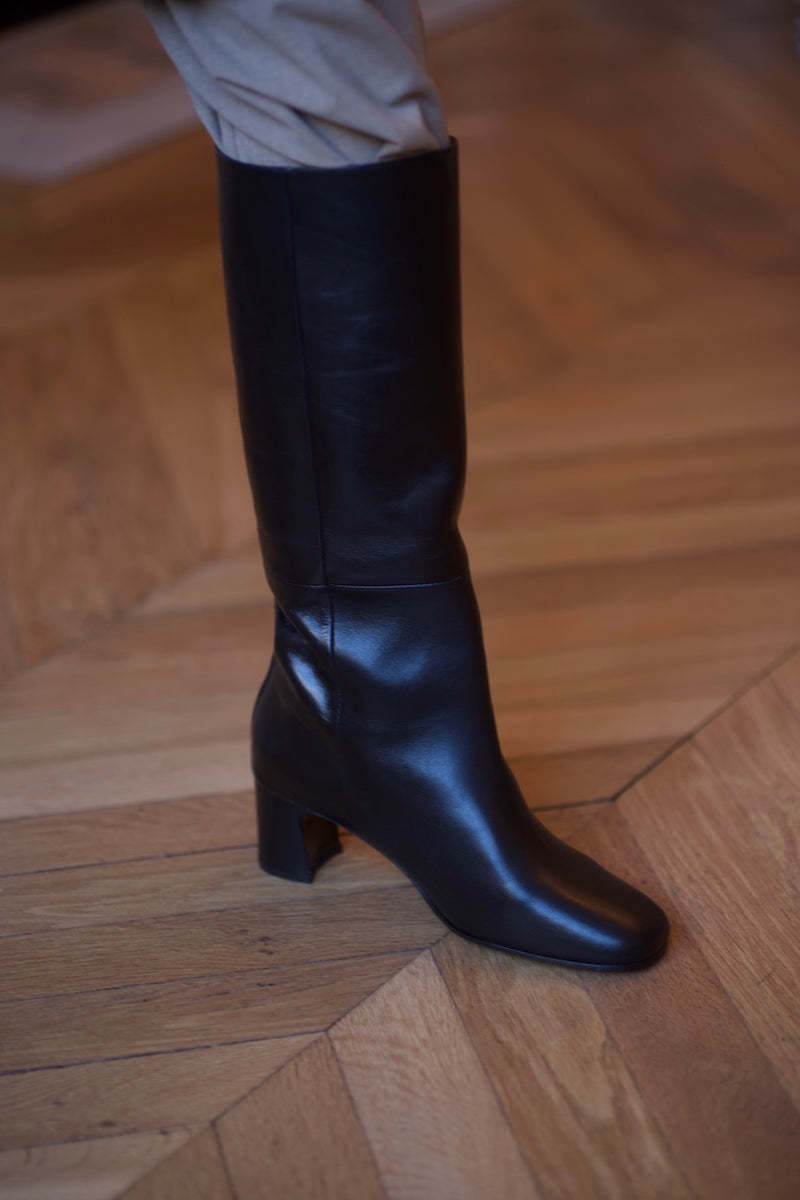Anne Thomas Venezia long boots - Black | Garmentory