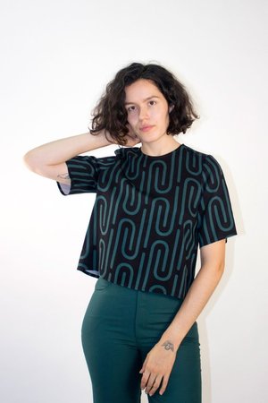 Dusen Dusen Mask Tee - Clip Dusen Dusen Mask Tee - Clip