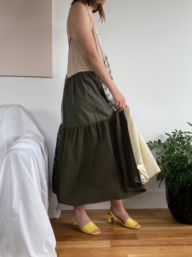 About Arianne Joan Sandal - Sunflower Satin