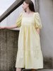 Bronze Age Serenity Puff Sleeve Dress - Lemonade - Thumbnail 1