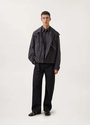 Lemaire Boxy Military Blouson - Zink | Garmentory