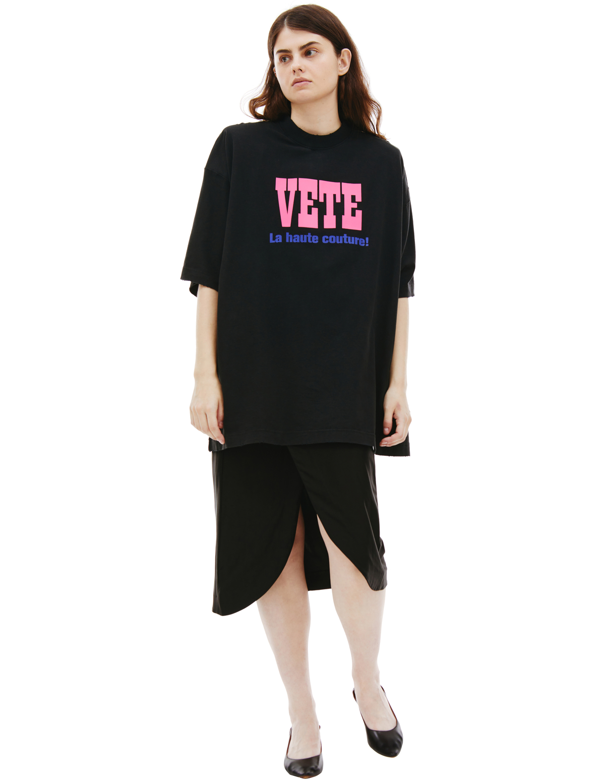 VETEMENTS La Haute Couture T-Shirt - Black | Garmentory